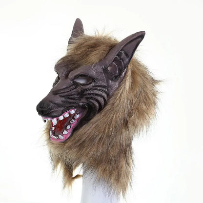 Wolf Hair with gloves Mask